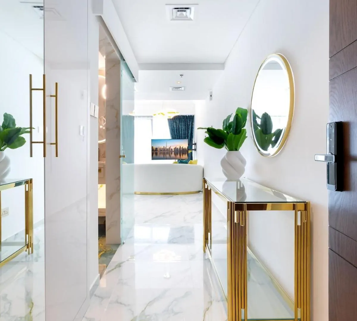 Apartment First Class Studio Chic Modern Urban Escape Dubai United Arab Emirates